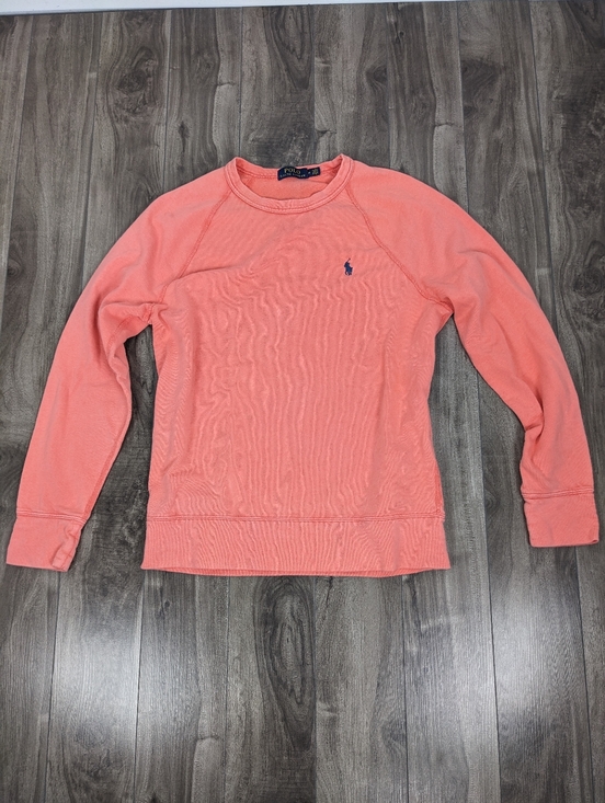Polo Ralph Lauren Other - Polo Ralph Lauren Orange Long Sleeve Crew Neck Men's Medium Terrycloth Sweater